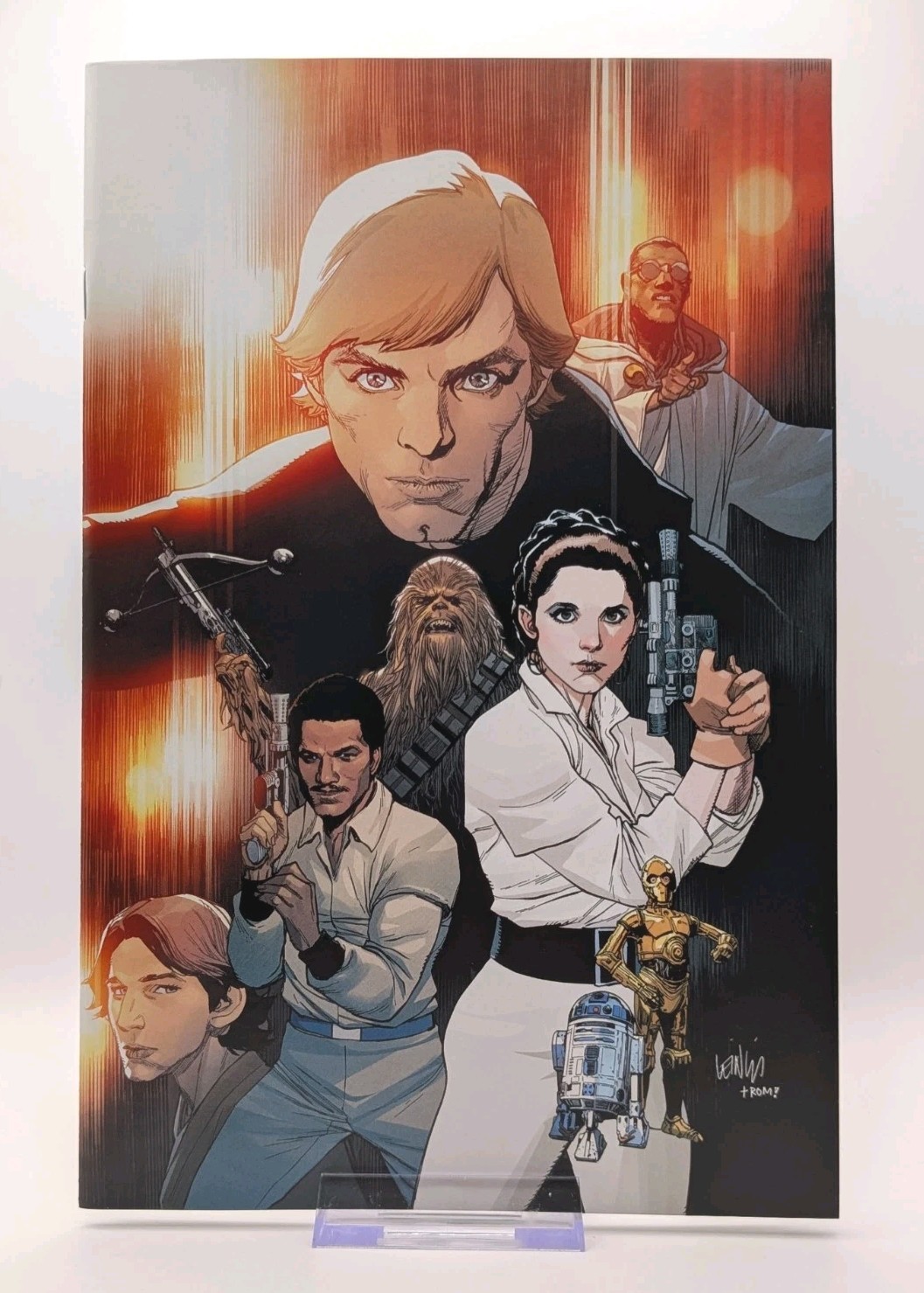 STAR WARS #50 Leinil Francis Yu 1:100 Incentive Virgin Variant Cover 2024 NM-