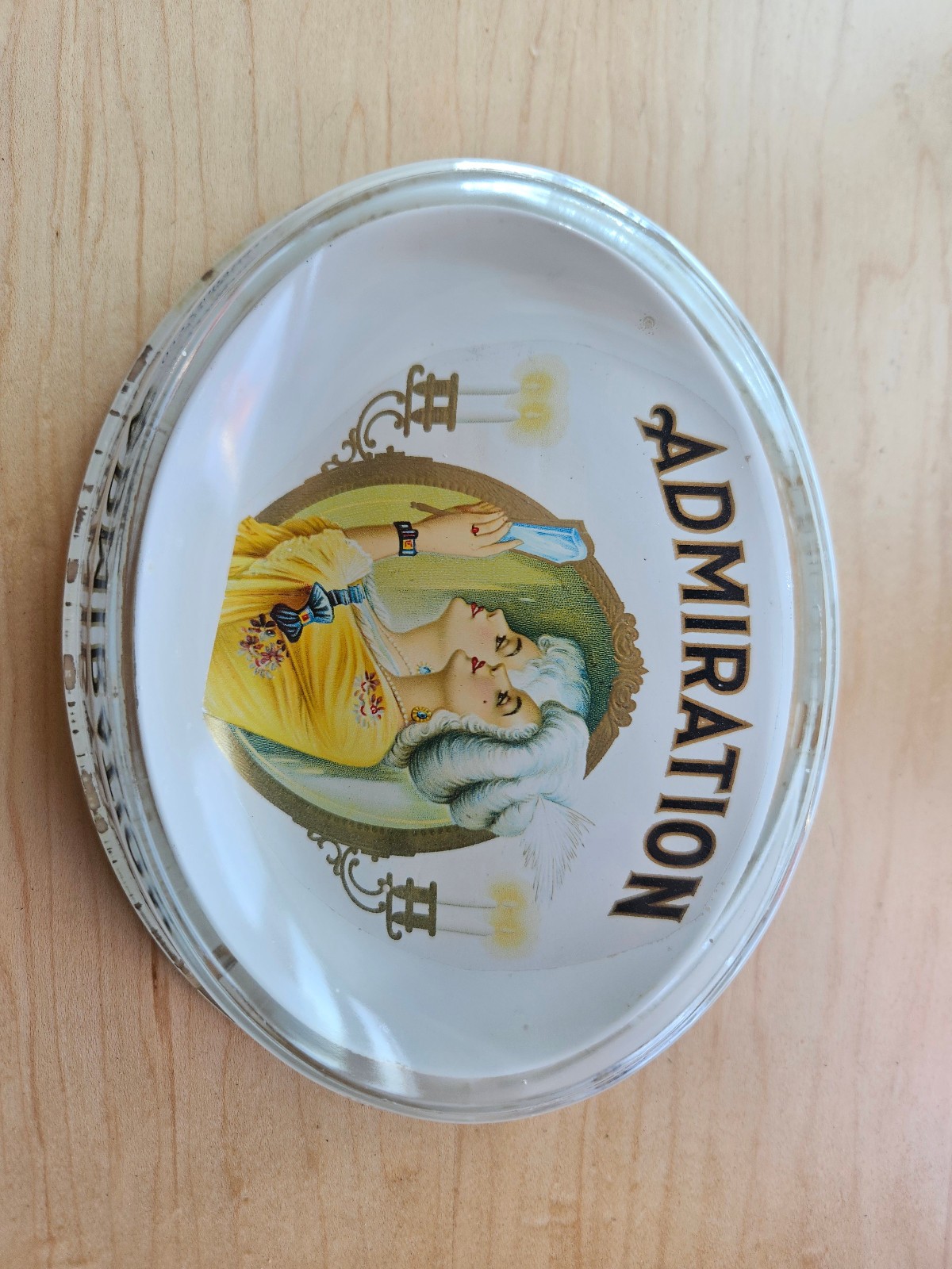 Early Brunhoff Mfg. “Advertising Specialties” Admiration Cigar – Change/Ash Tray