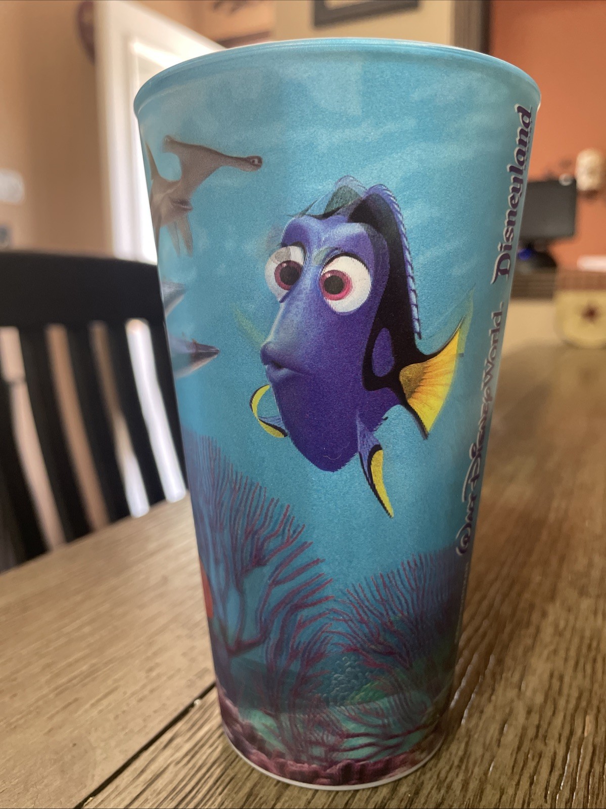 Finding Nemo Lenticular Plastic Cup Disneyland Pixar Disney Parks Souvenir Rare