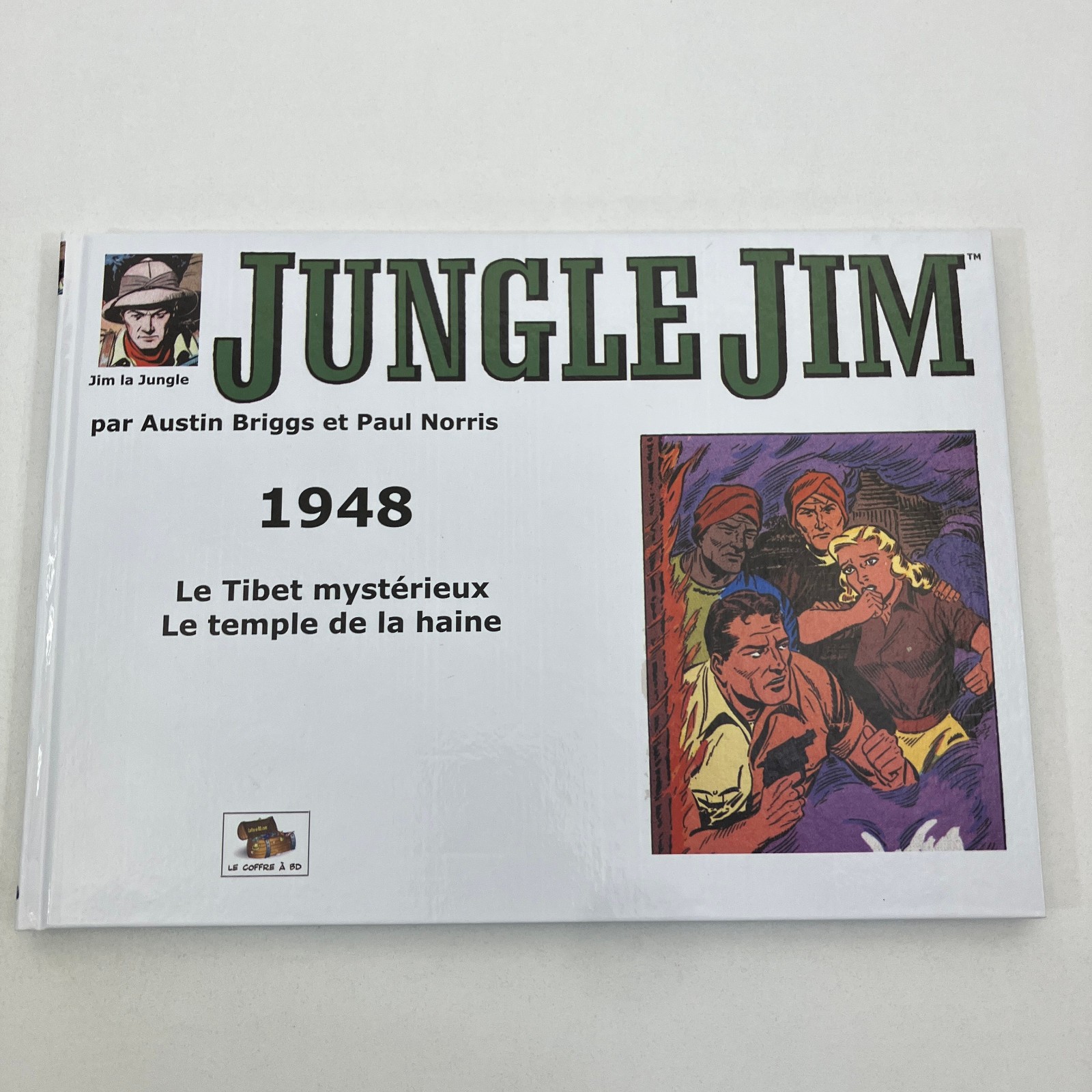 Jungle Jim 1948 FRENCH Edition Comic Collection Hardcover King Syndicate 2015