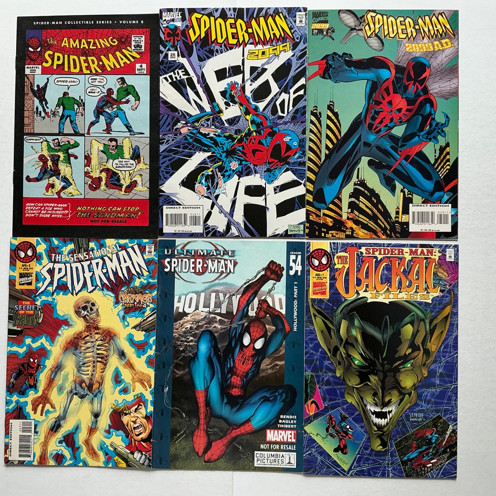 Spider-Man assorted Lot of 35 different comics Marvel (972)