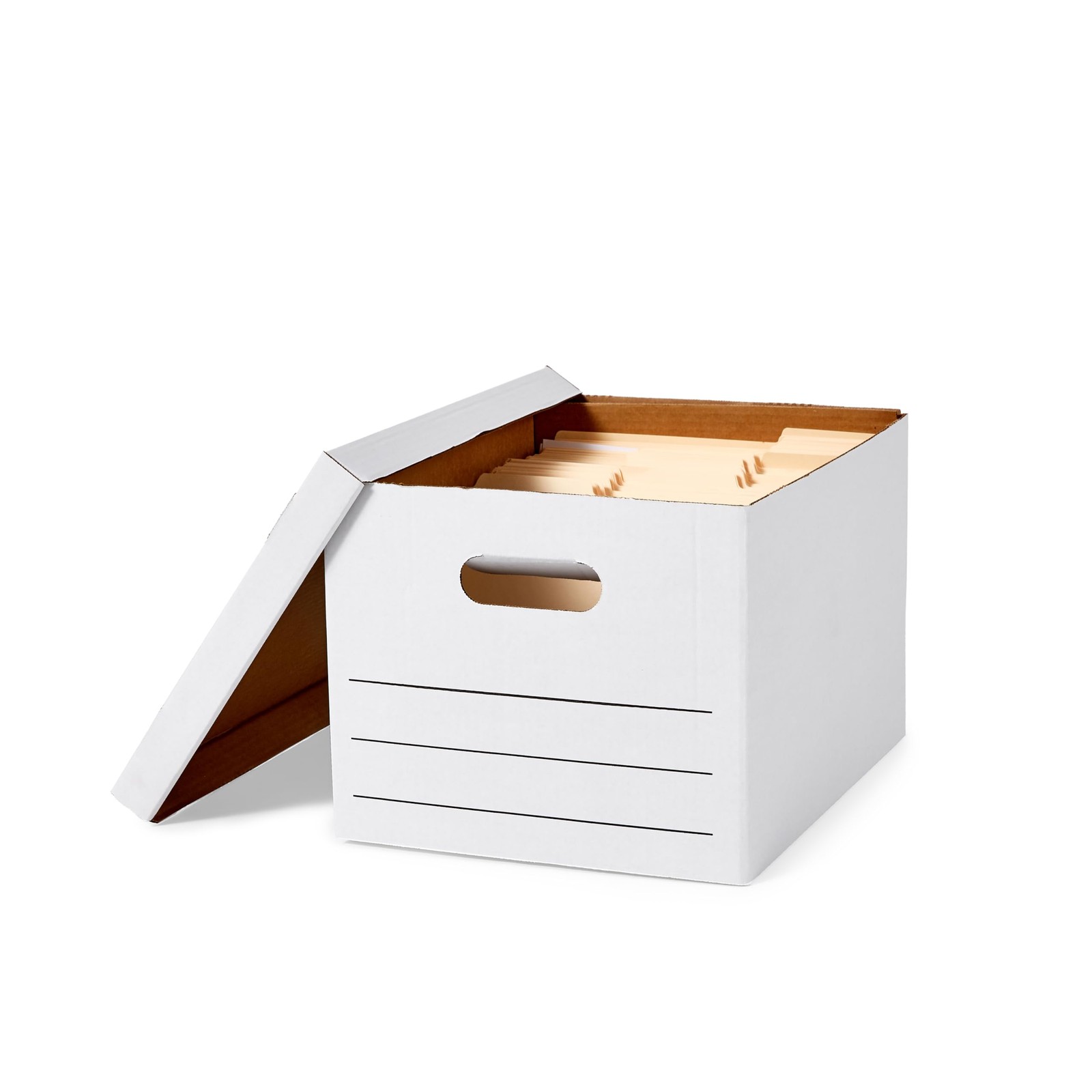 Retailer Basics Storage/Filing Boxes Lift-Off Lid – Letter/Legal Size Sturdy Eas