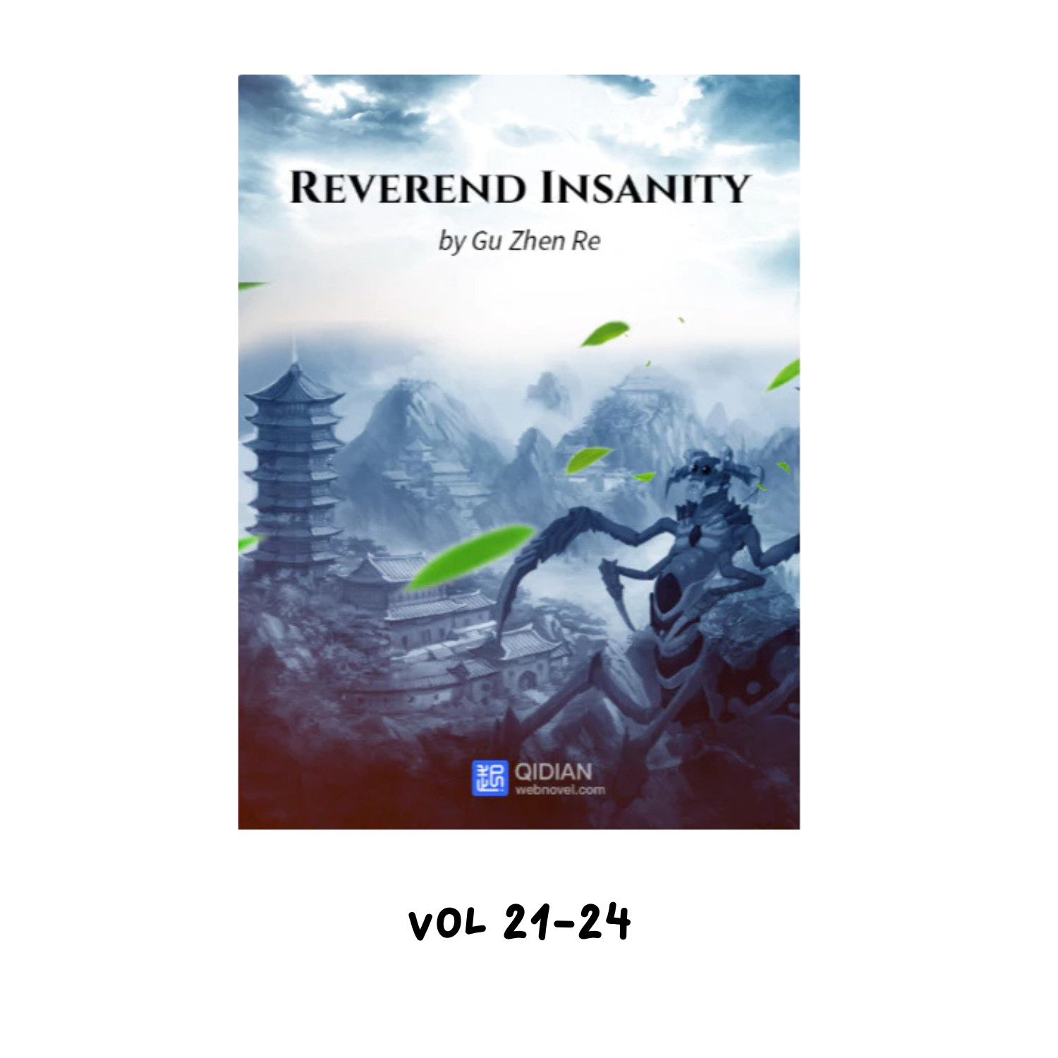 Reverend Insanity Light Novel Vol 1–24 | English Fantasy Books by Gu Zhen Ren