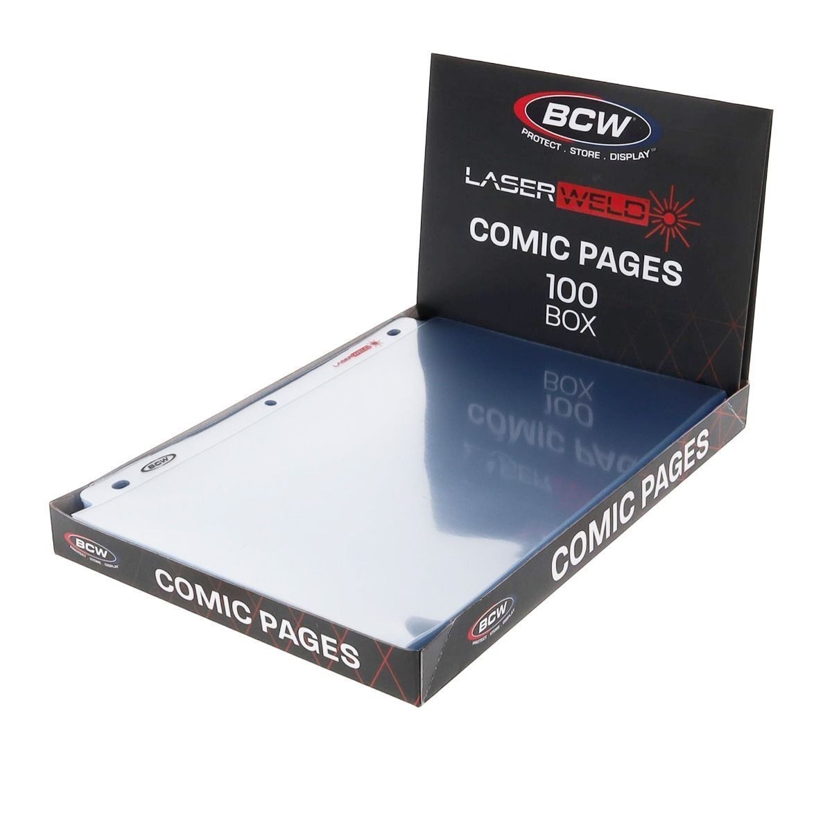 1000 1 Pocket Comic Book Protection Pages BCW Acid Free Laser Weld Safe Storage