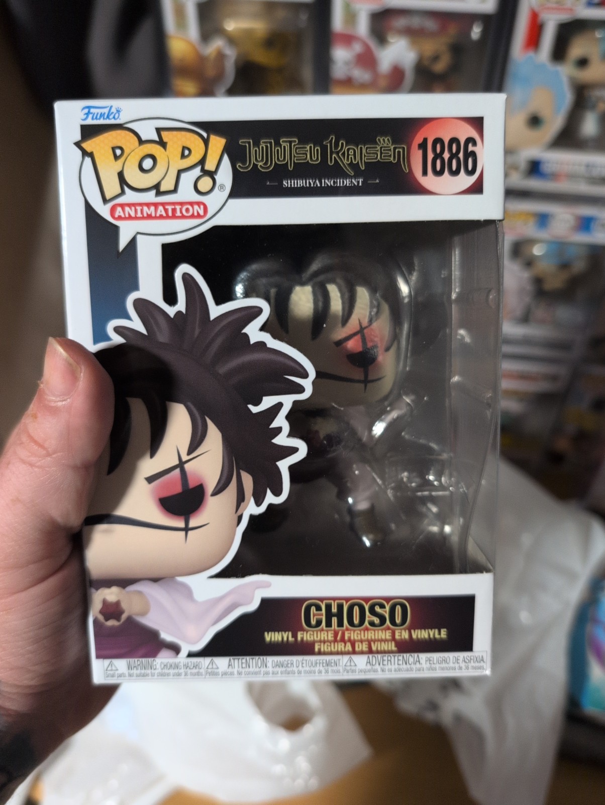 Funko Pop! Jujutsu Kaisen Choso Vinyl Figure #1886