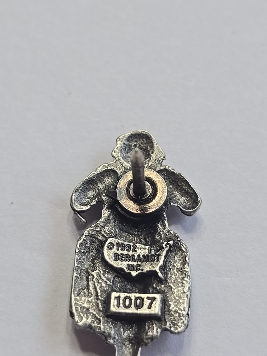Vintage 1992 Bergamot Motorcycle Lapel/Hat Pin
