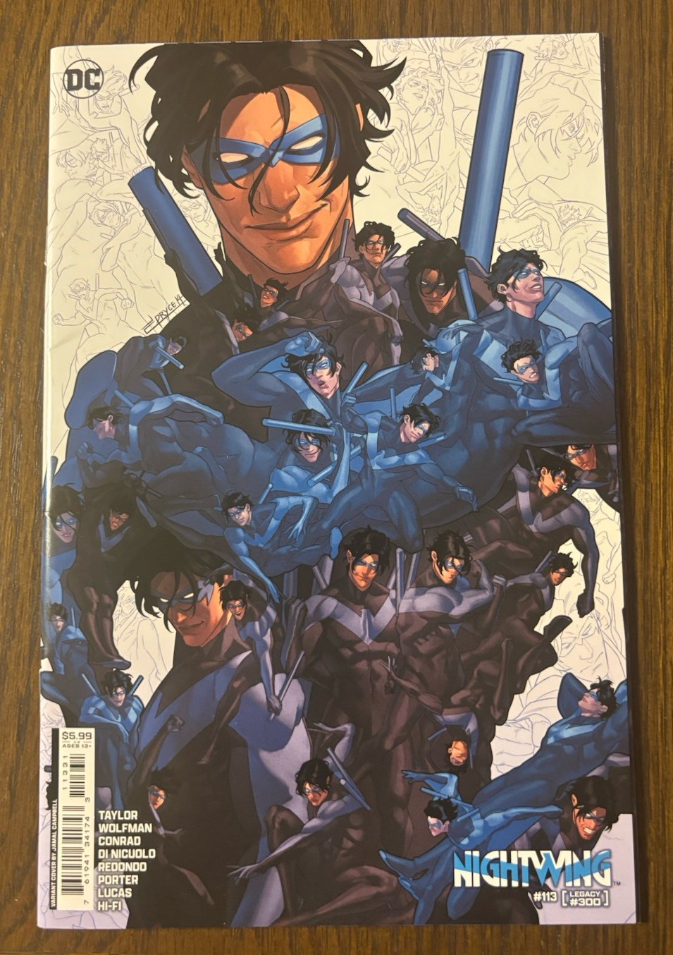 Nightwing #113 NM PICS (Legacy #300) Jamal Campbell Variant DC Comics 2024