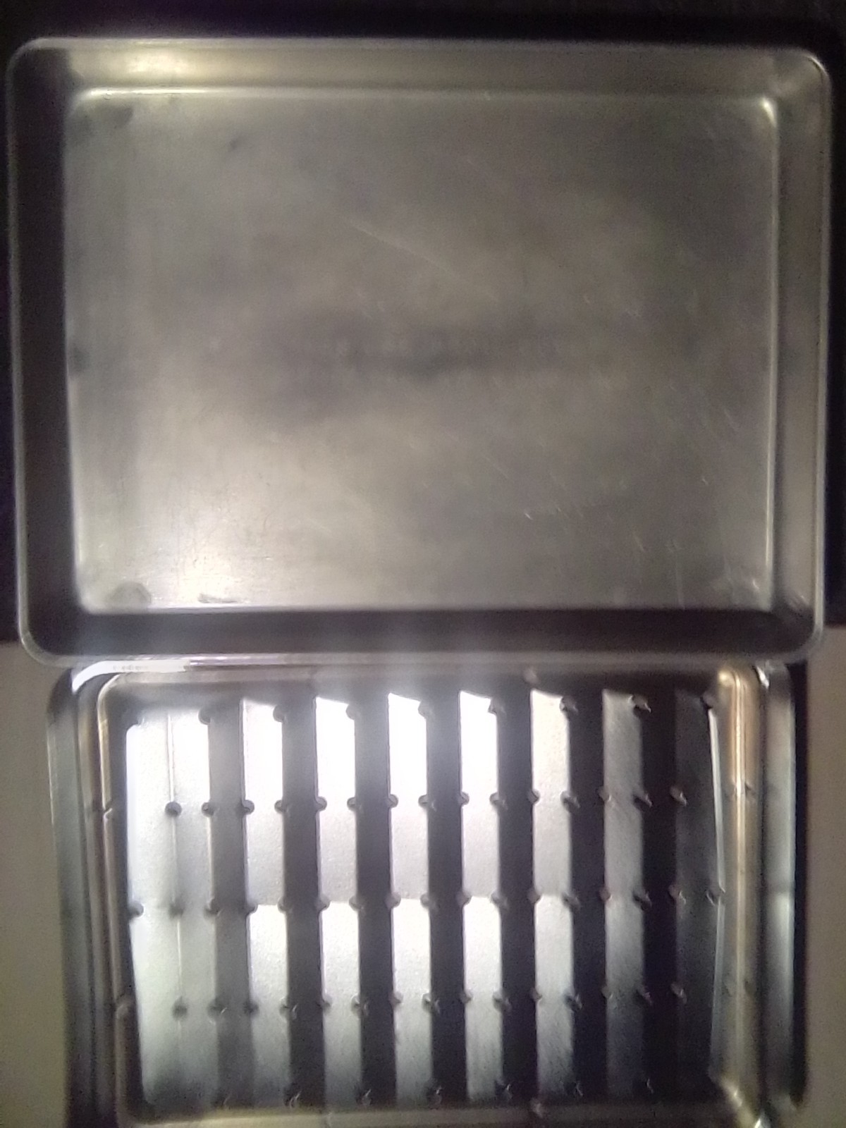 Vintage Black & Decker Versatron 1000 Toaster Oven Broiler Wood Grain & Chrome