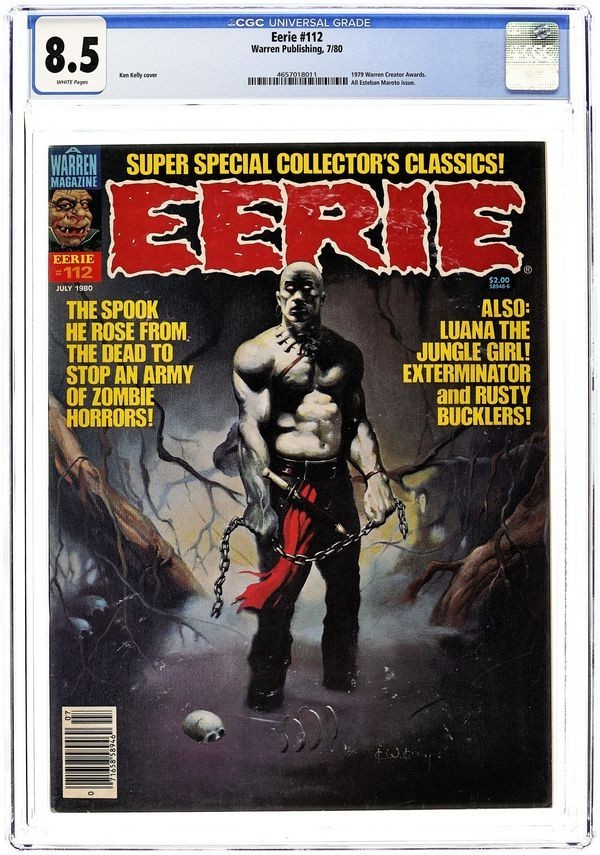 Eerie #112 – 1980 – CGC 8.5 – Ken Kelly