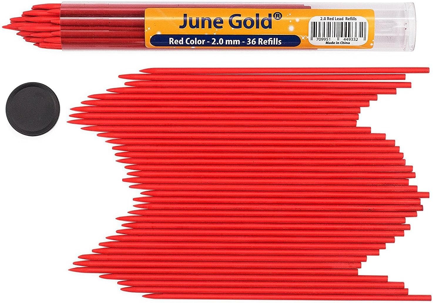 June Gold 36 Red (Cherry #101) 1 Count (Pack of 36),