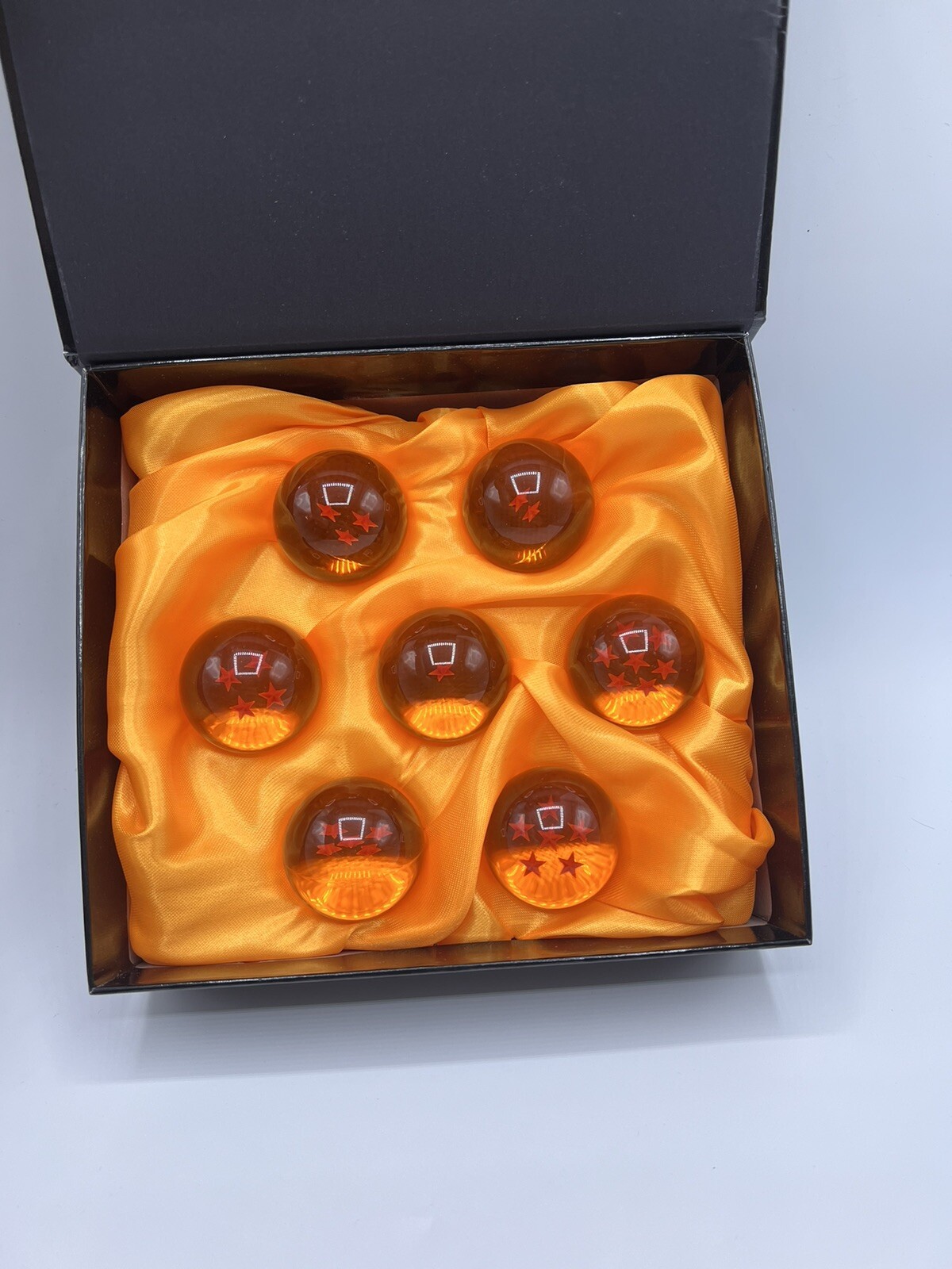 New 7Pcs Stars Dragon Ball Z Crystal Balls Set Collection In Box Set Gifts