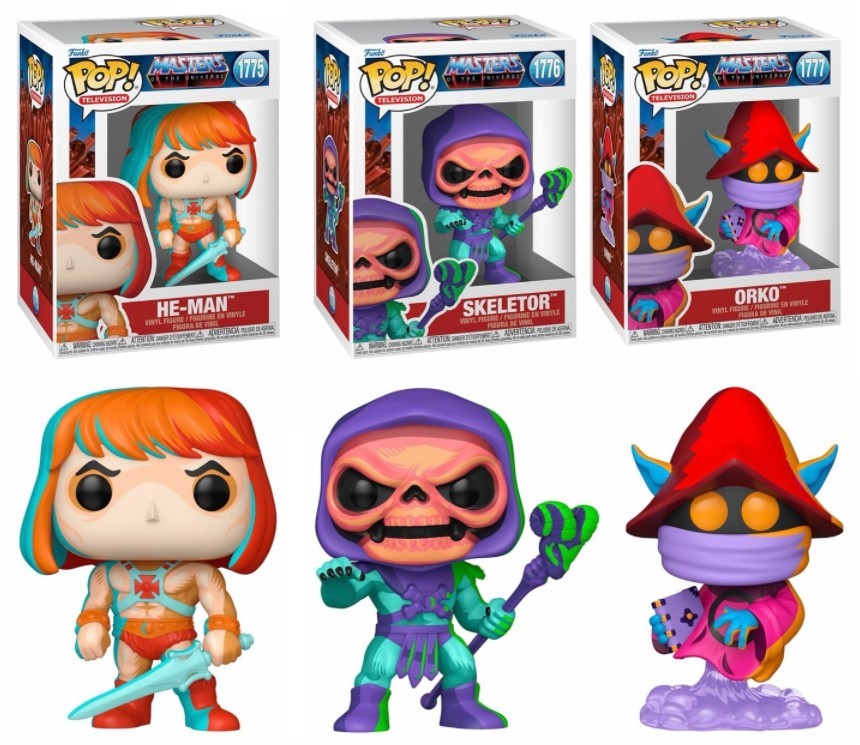 Masters of the Universe Funko Pop! TV Complete Set (3)