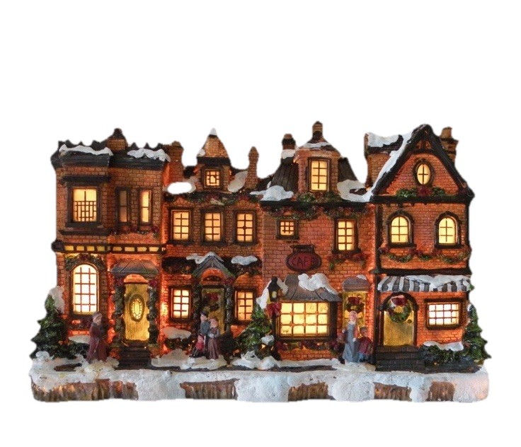 Target Brands C7 Lighted Christmas House Indoor Use Only Product No. 8 In Box