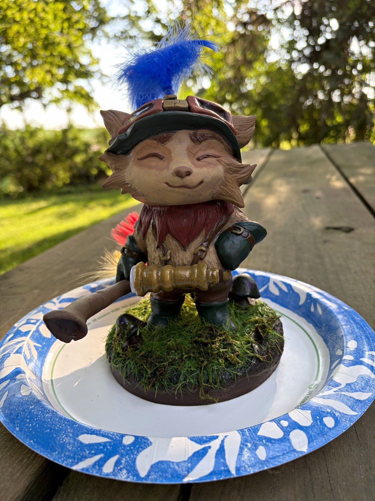 League of Legends Teemo Sculpture Statue Figure Art