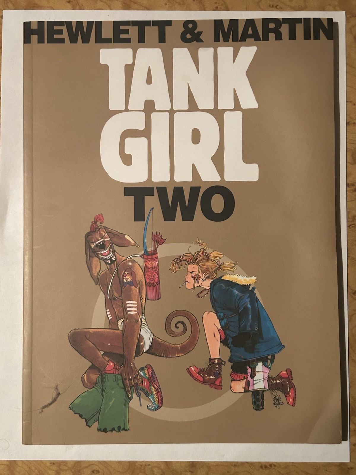 Tank Girl Two Graphic Novel Trade Paperback Titan Books English Hewlett & Martin
