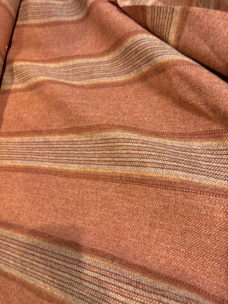 Feels like Santa Fe Gorgeous Striped Wool Fabric 6