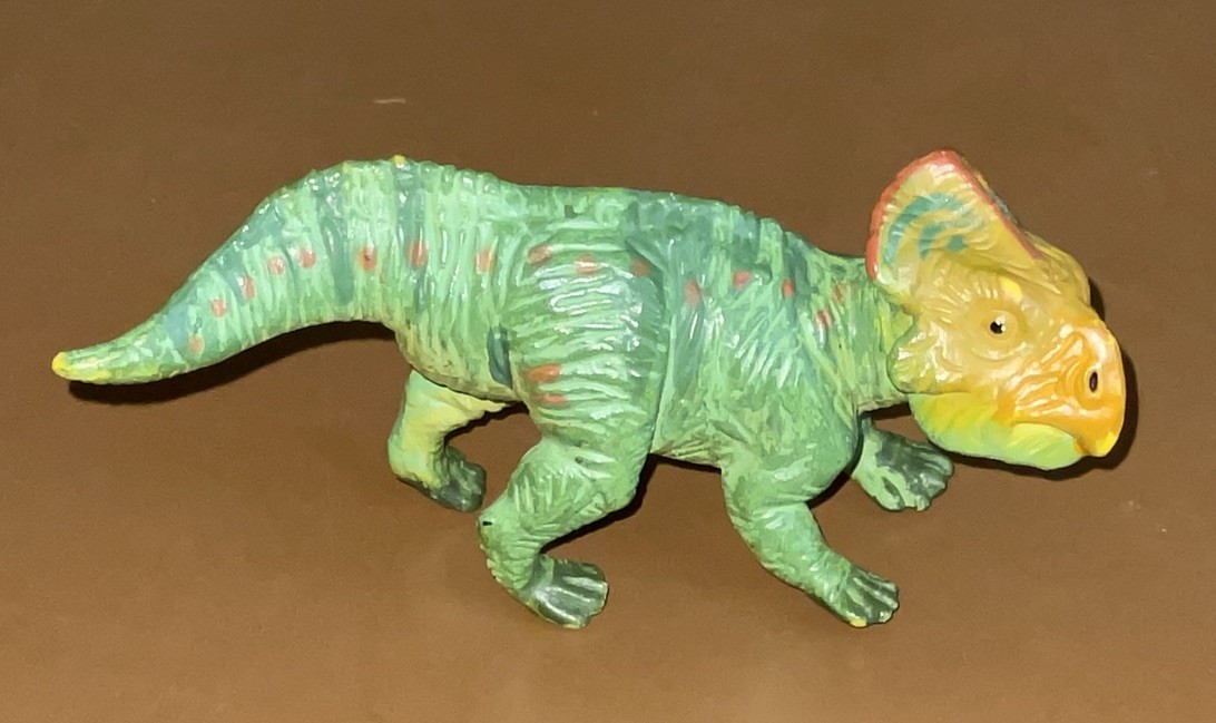 Safari Ltd LEPTOCERATOPS Dinosaur Figure 2004 Collectible Prehistoric Toy 3.5″