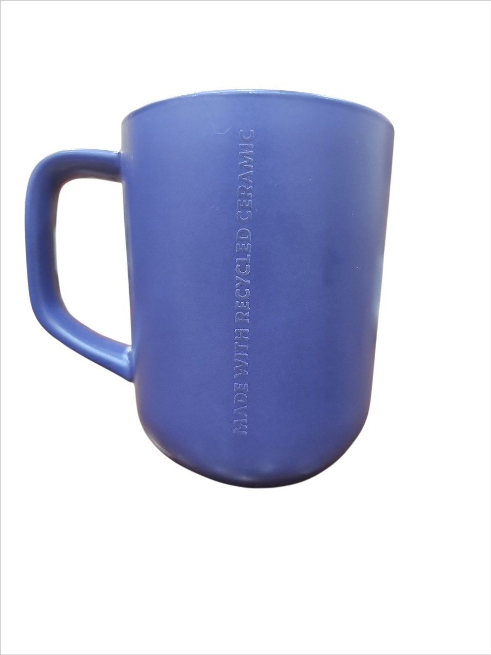 2 Pack Starbucks 2025 Purple Recycled Coffee Mug Ceramic Core Triangle 16 oz