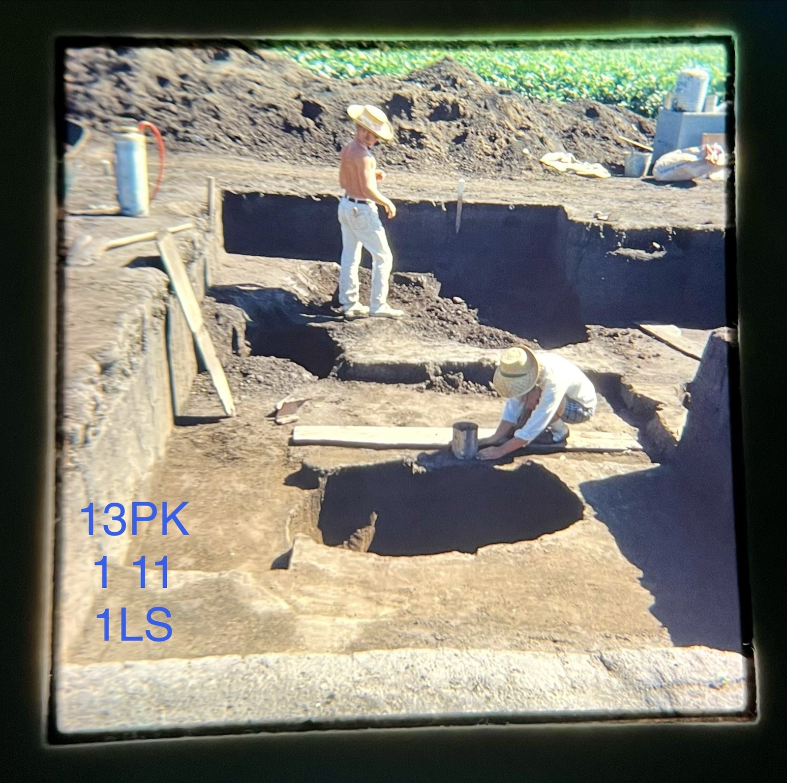 1966 Iowa Archaeology Slide Archive 120 Field Photos w/Notes 13PK1 13MA20 13WA2