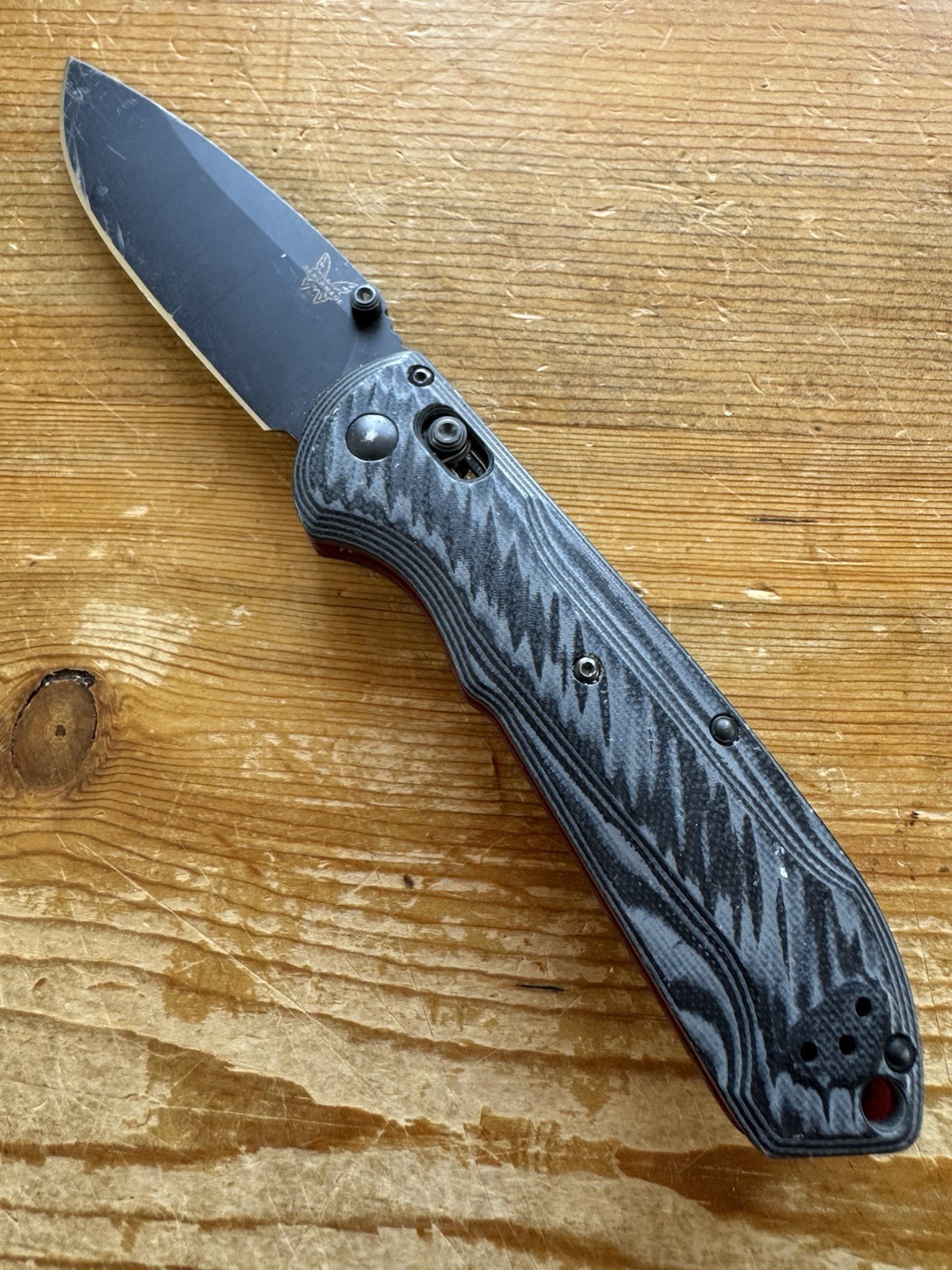Benchmade 560BK-1 Freek Folding Knife CPM-M4 Black Blade G10 Handle AXIS EDC
