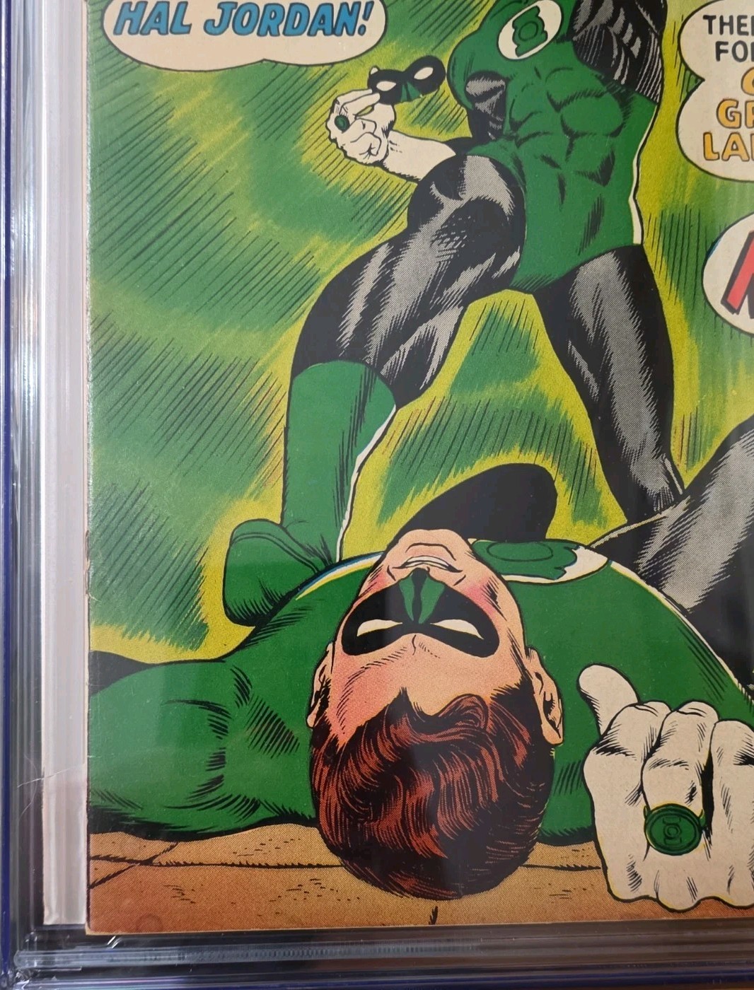 Green Lantern #59 DC 1968 CGC 4.5 1st App of Guy Gardner Presents Beautifully!