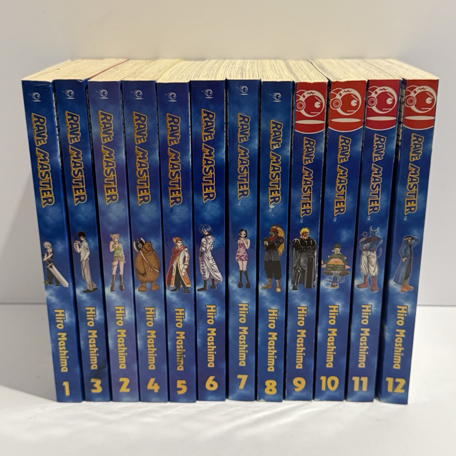 Rave Master Manga Vol. 1-12 Hiro Mashima 1999