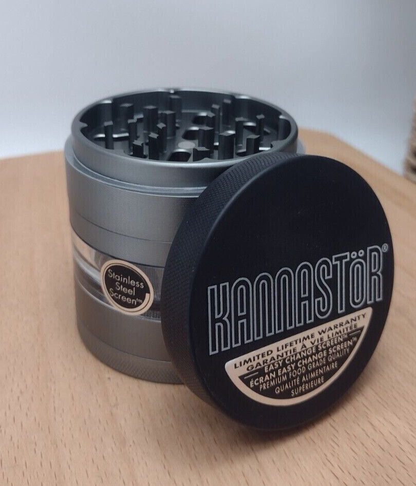 Kannastor Multi Chamber Grinder – 2.5″ / Gunmetal (GR548)