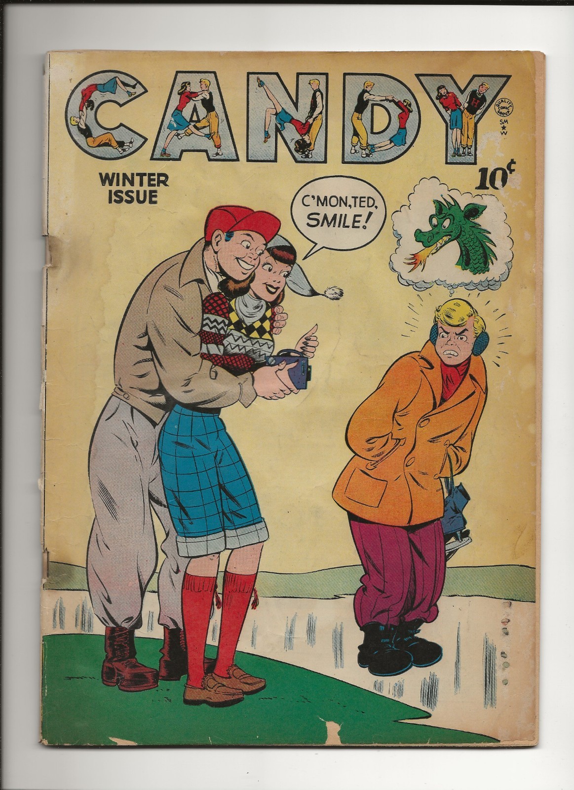 Candy #2 – 1947 – Quality Comics – Golden Age – Teen – Romance – GD/VG