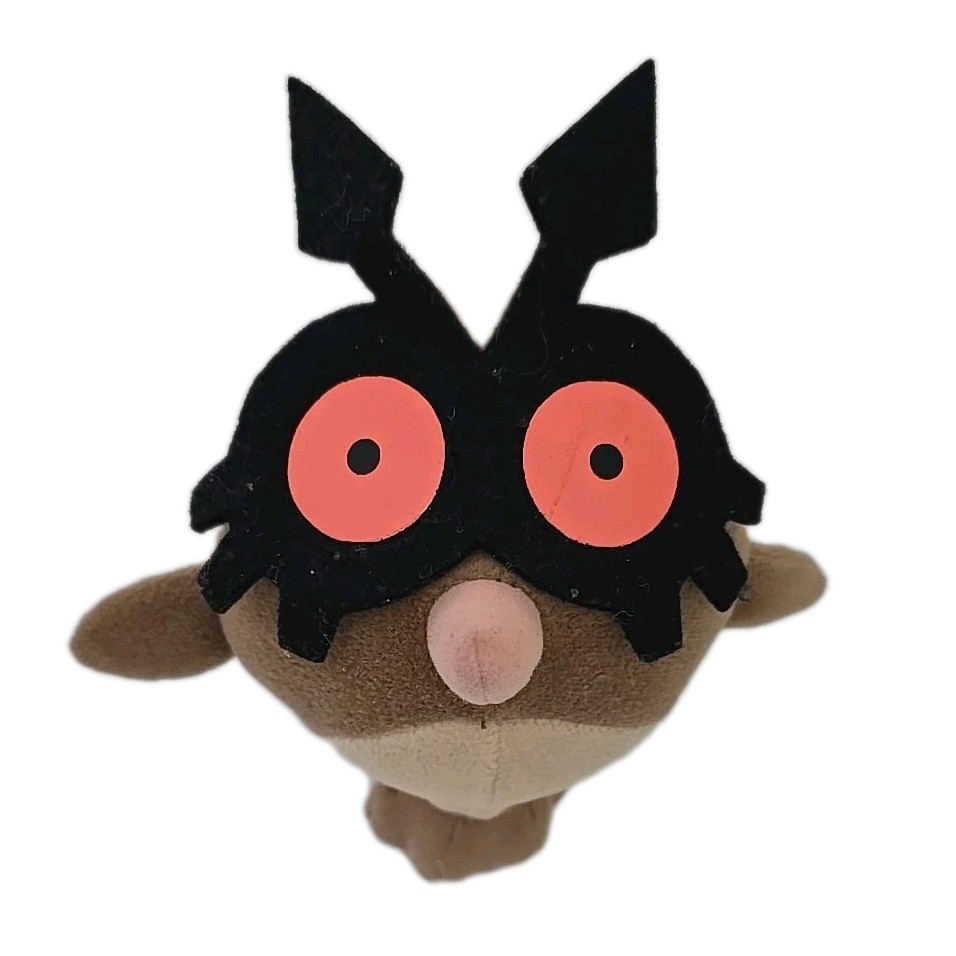 Pokemon Plush HOOTHOOT 7.25″ Hasbro Stuffed Animal 1998 NO TAGS