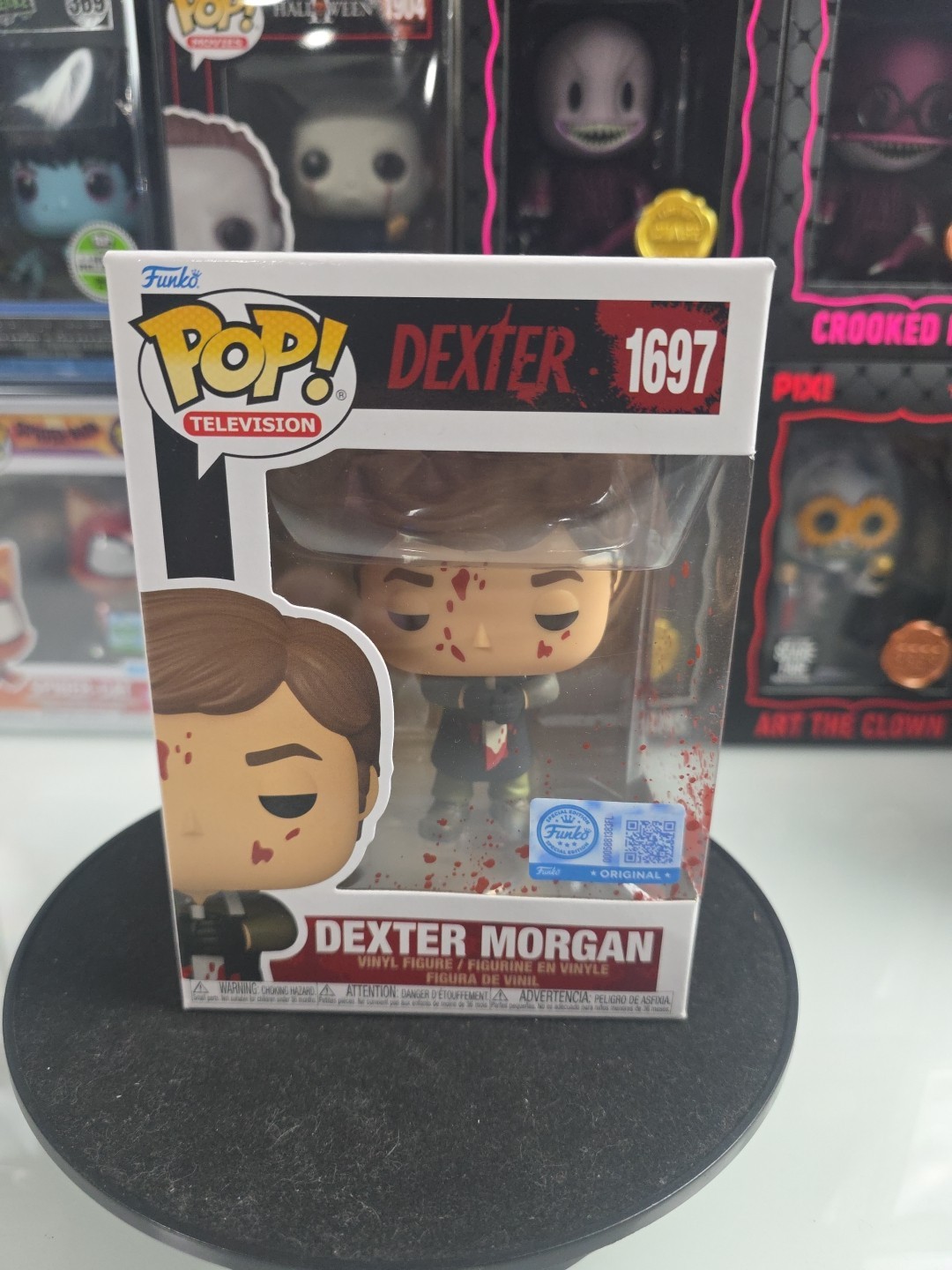 Funko Pop! Television Dexter Morgan (Bloody With Knife) #1697 FS 2025 Exclusive