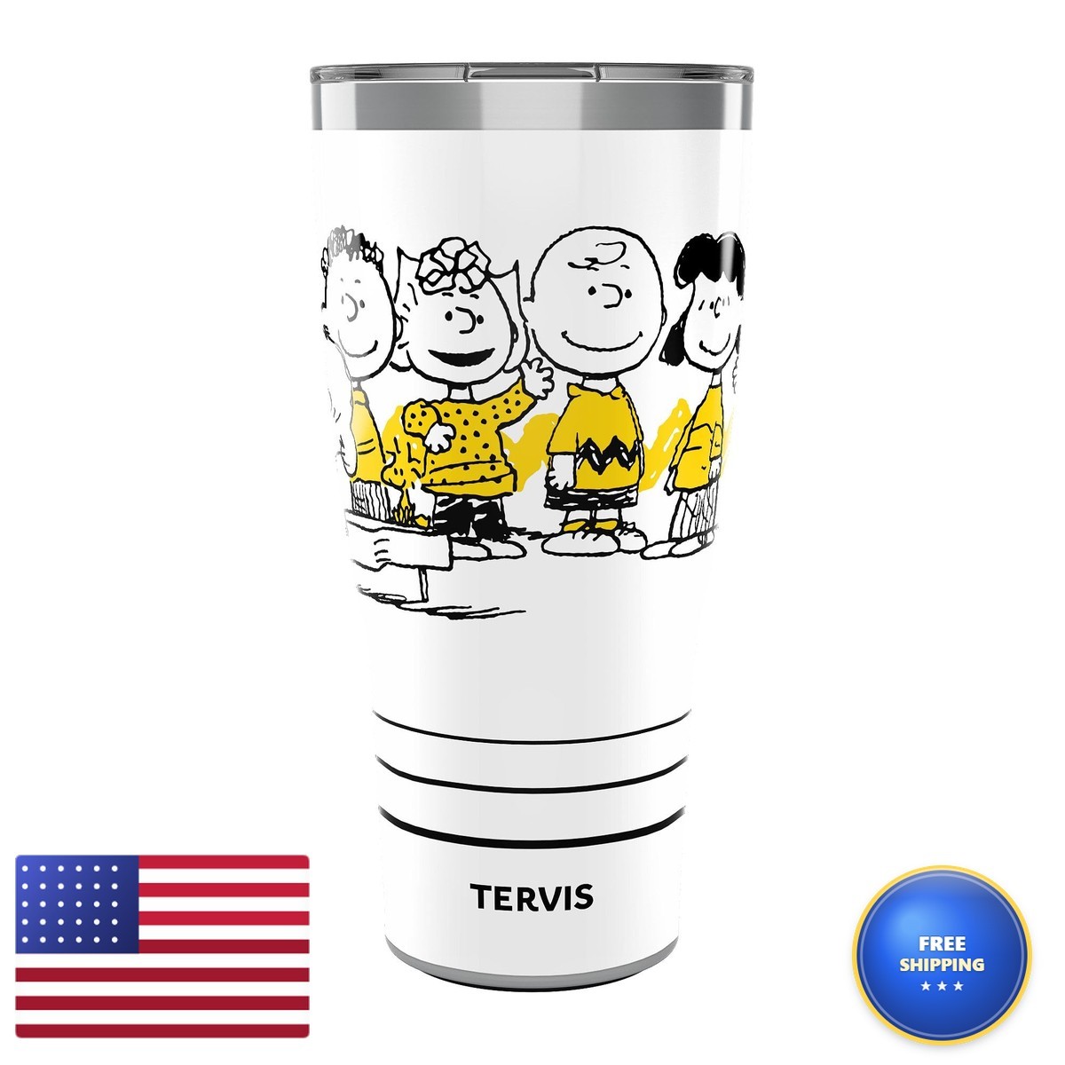 Tervis Traveler Peanuts – All Here Group Triple Insulated Tumbler Travel Cup