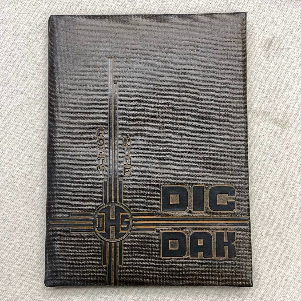 1949 Dickinson High School North Dakota Yearbook, DIC DAK, 1940s, 40s DHS