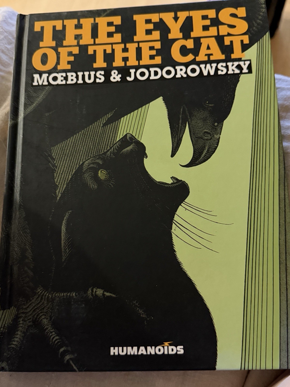 Mint Condition The Eyes Of The Cat By Alejandro Jodorowsky & Moebius- Yellow Ed.