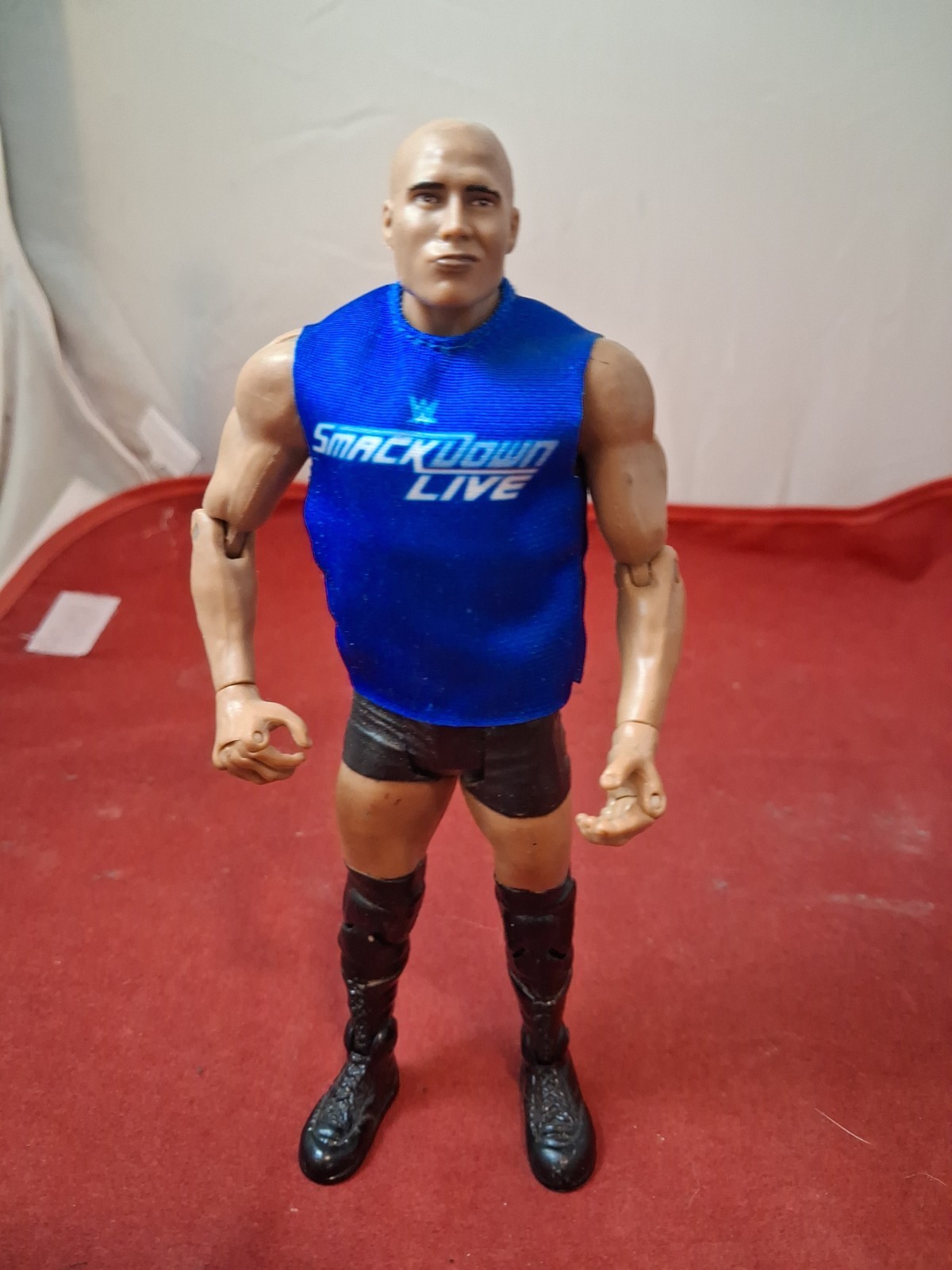 WWE Jakks Pacific Maven R3 Tech 6″ Wrestling Action Figure W/smackdon Shirt