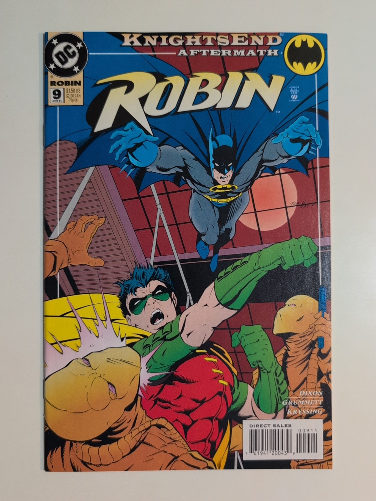 Robin #9 The Triumph Tim Drake Batman DC Comics 1994 Chuck Dixon Comic