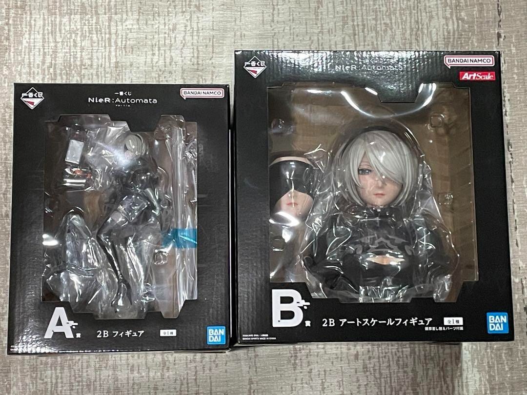Ichiban kuji NieR:Automata Ver1.1a A B YoRHa 2B ArtScale 2024 figure Set Japan