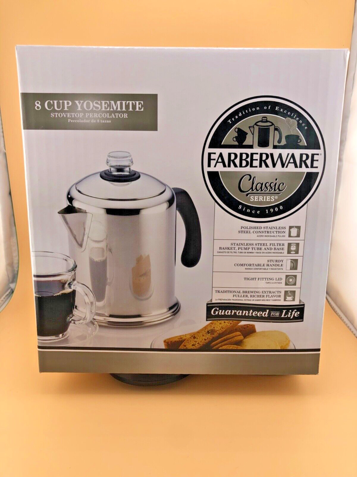 8-Cup Stovetop Percolator