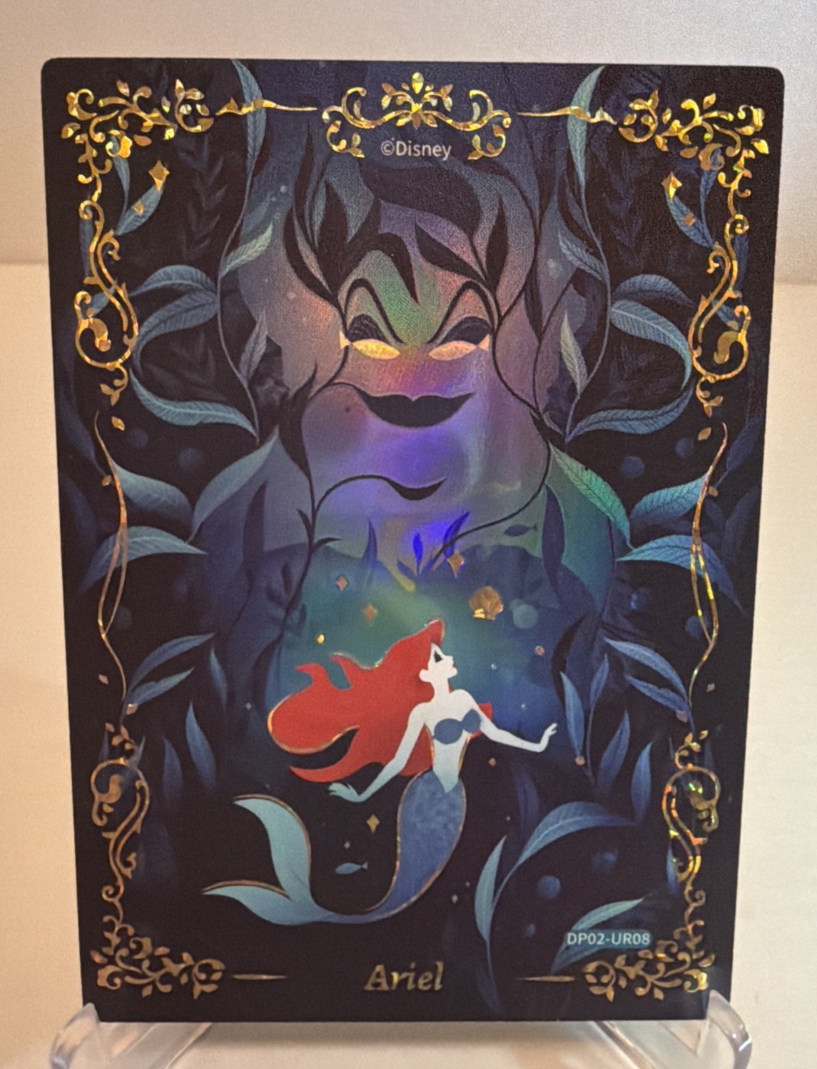 Ariel/Ursula – CardFun Disney Princess Diary Series Holo Card DP02-UR08
