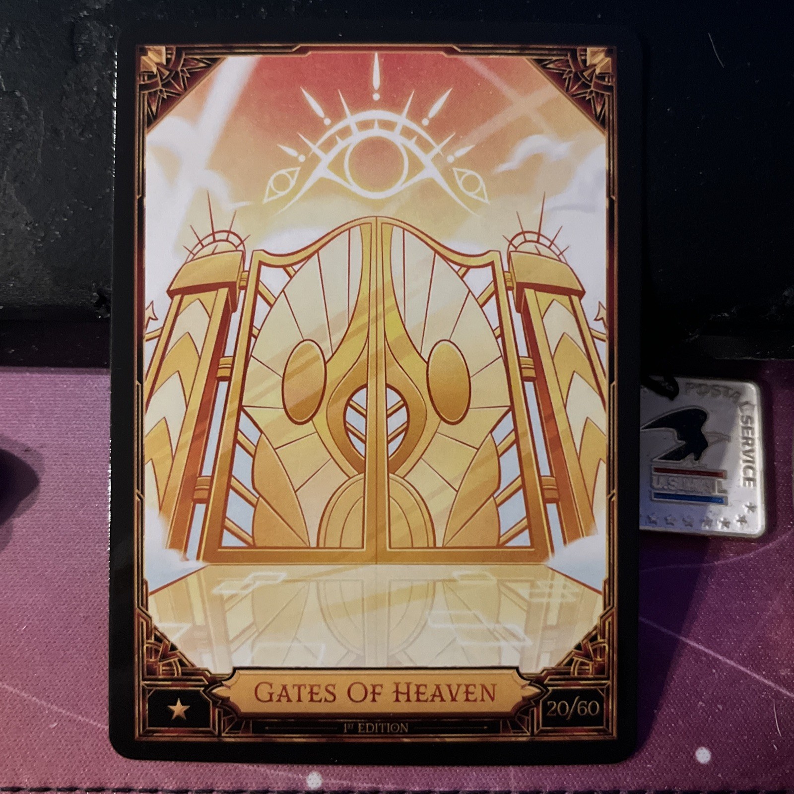 Gates Of Heaven 20/60 Season 2 Hazbin Hotel Trading Card 1st Edition Non Foil