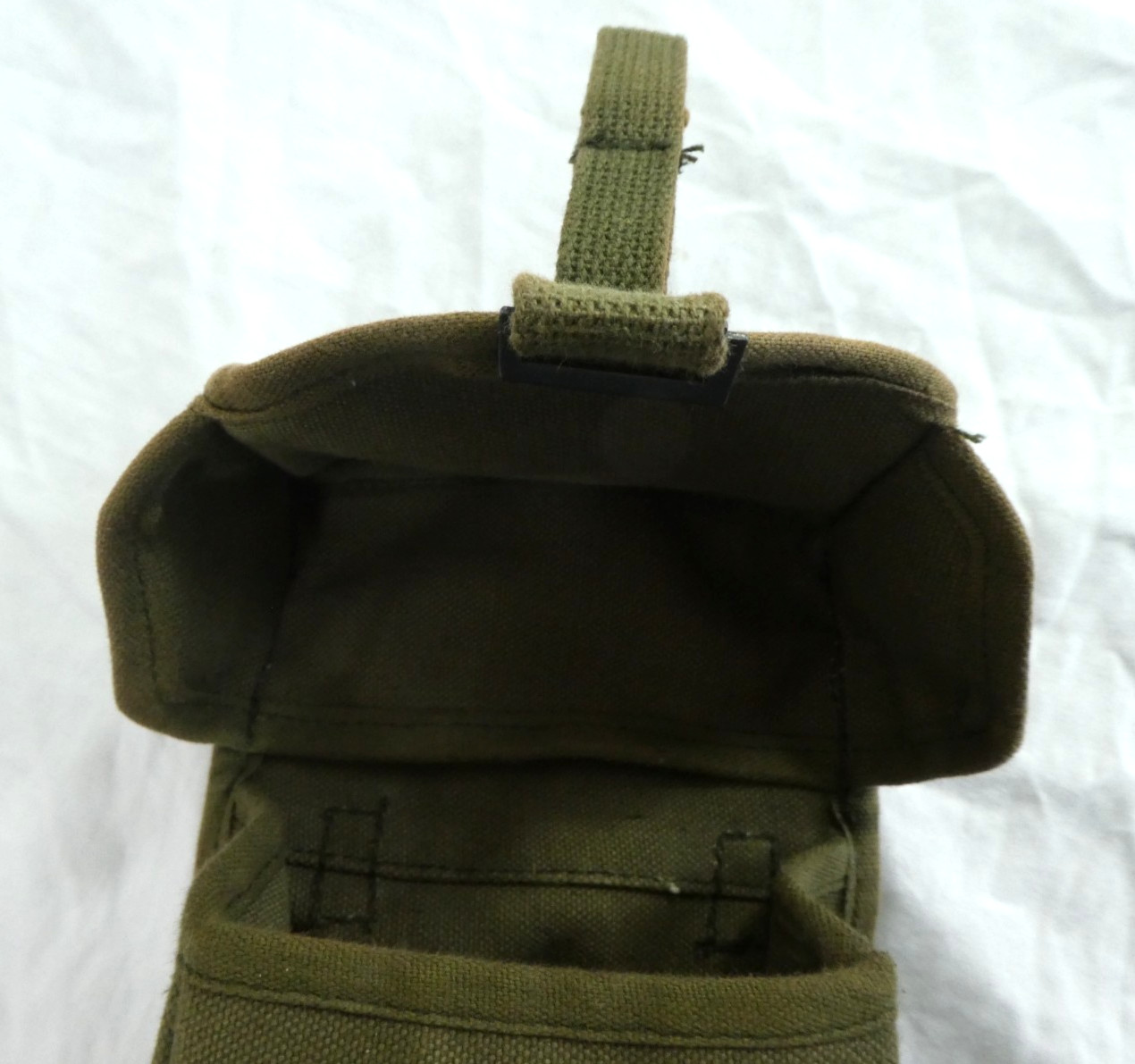 US Army Canvas General Purpose Ammo Pouch Bag Closure Strap Buckle WW2 Vietnam