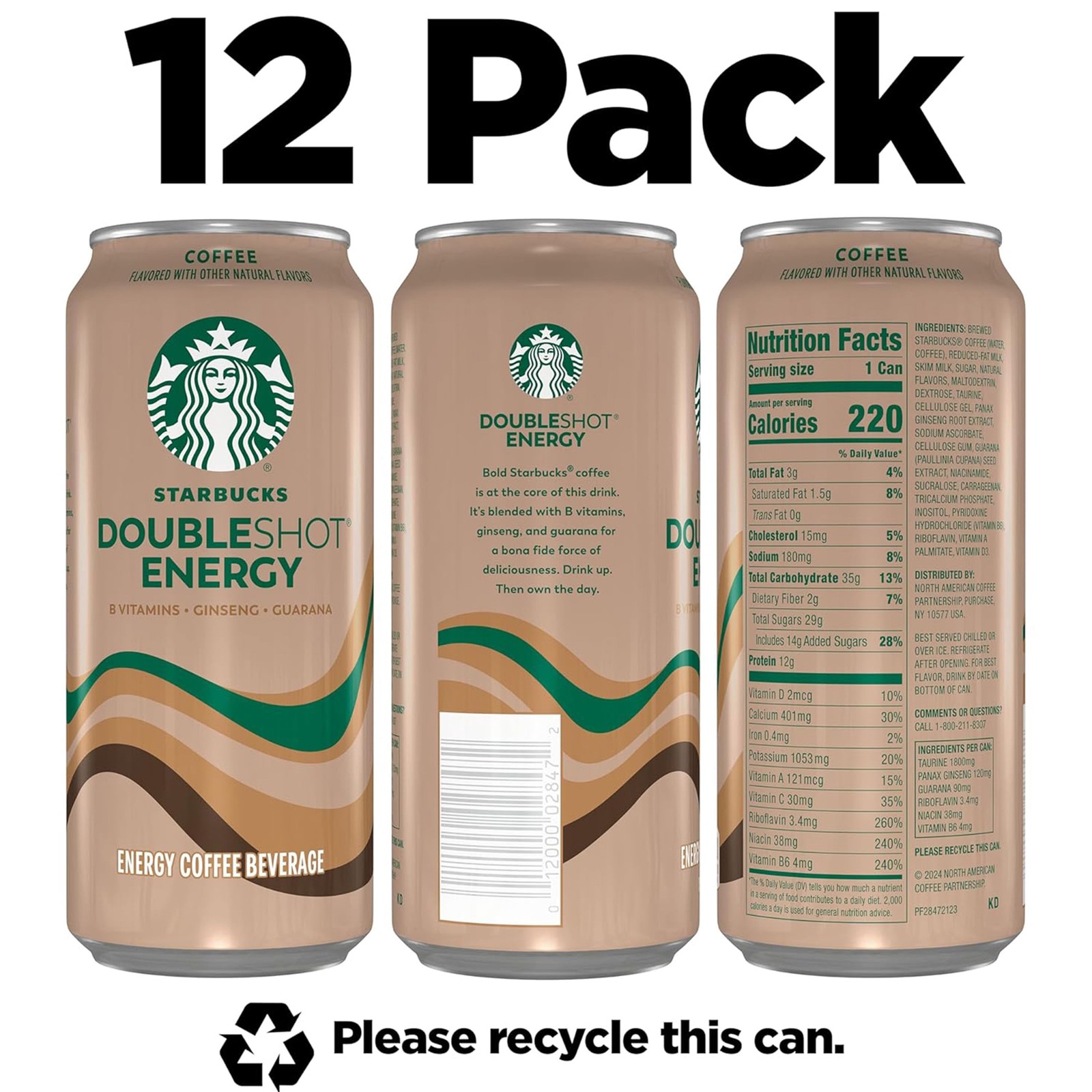Double Shot Energy Mocha 15 Fl Oz Can, 12 Pack ✅ 👈