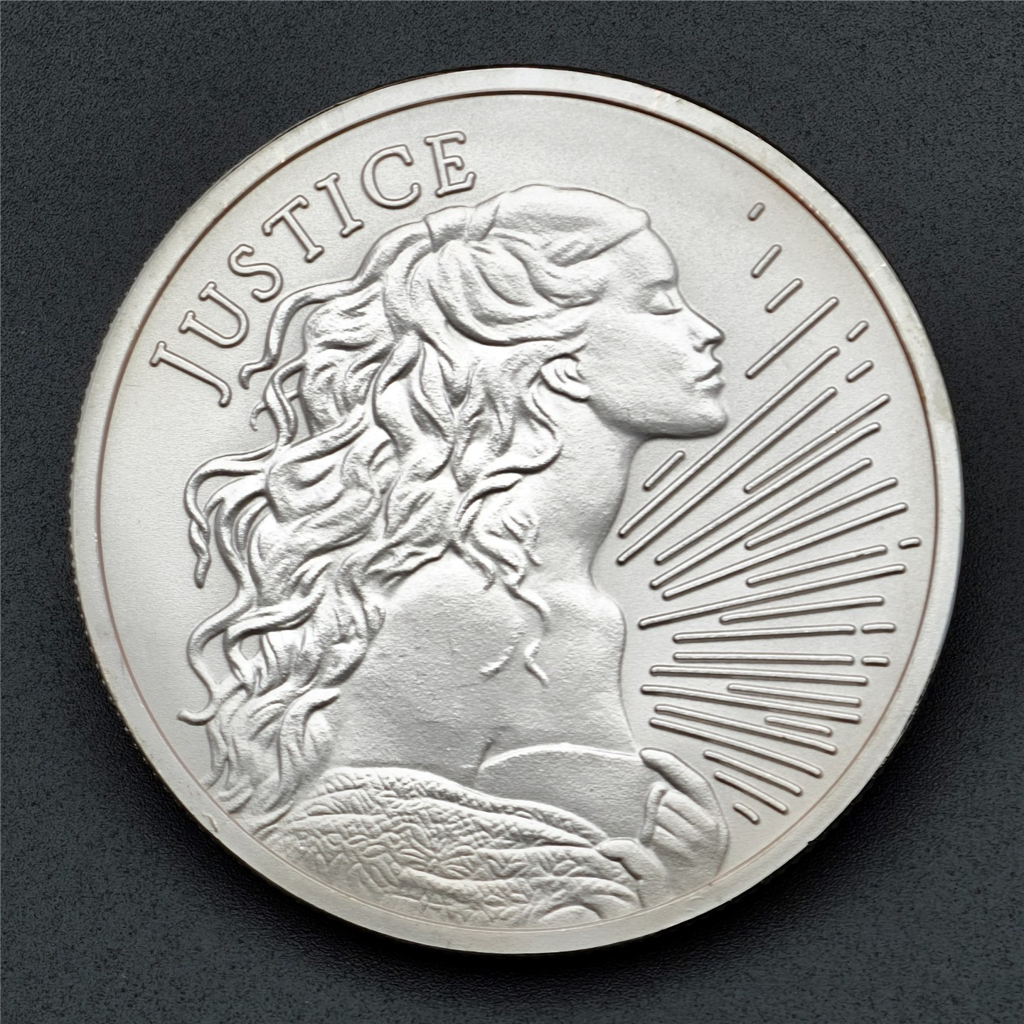 2026 – 1 oz .999 Fine JUSTICE Silver Round Silver Shield BU COIN – IN STOCK!!