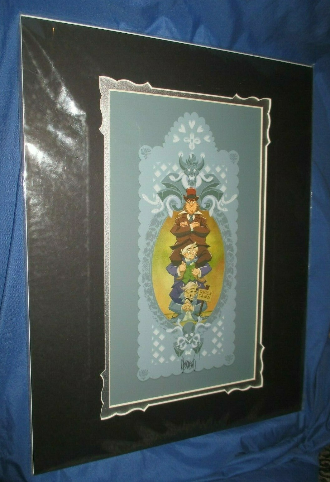 HAUNTED MANSION Art Print SIGNED Francisco Herrera ~Disney Exclusive STRETCH