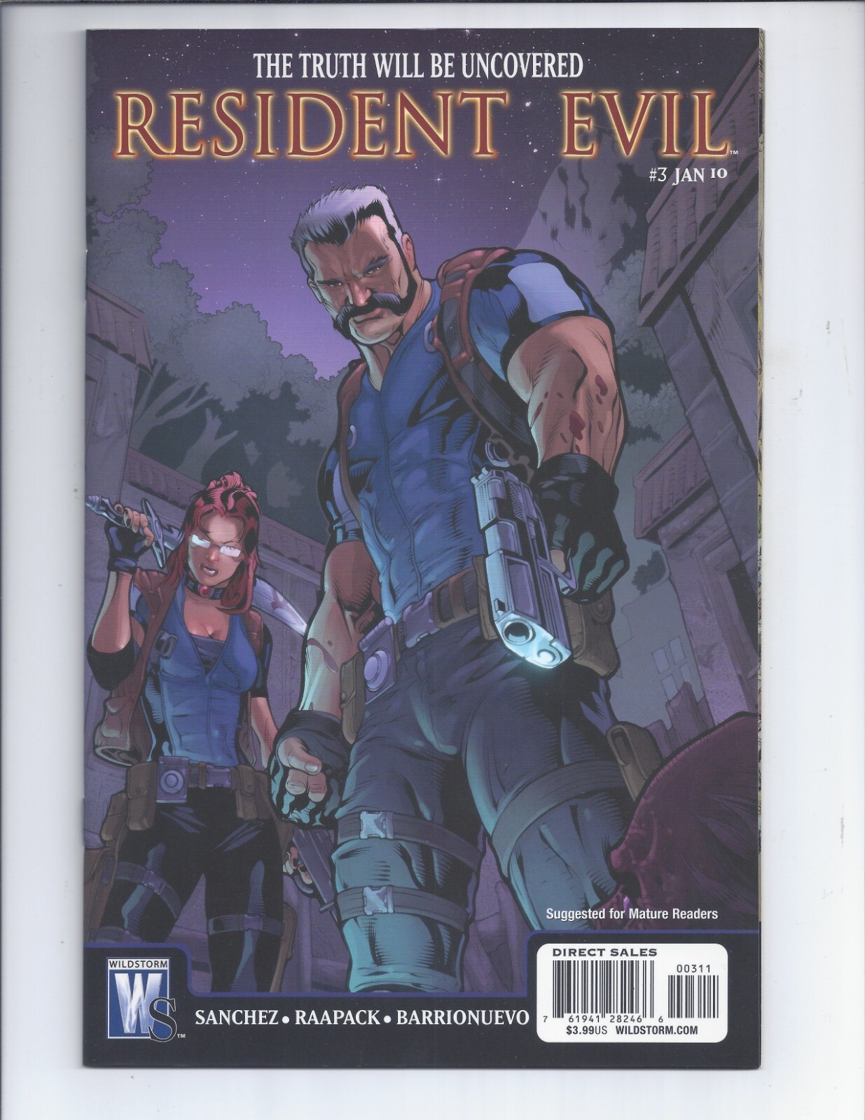 Resident Evil #3 2009 DC Wildstorm Capcom VF/NM