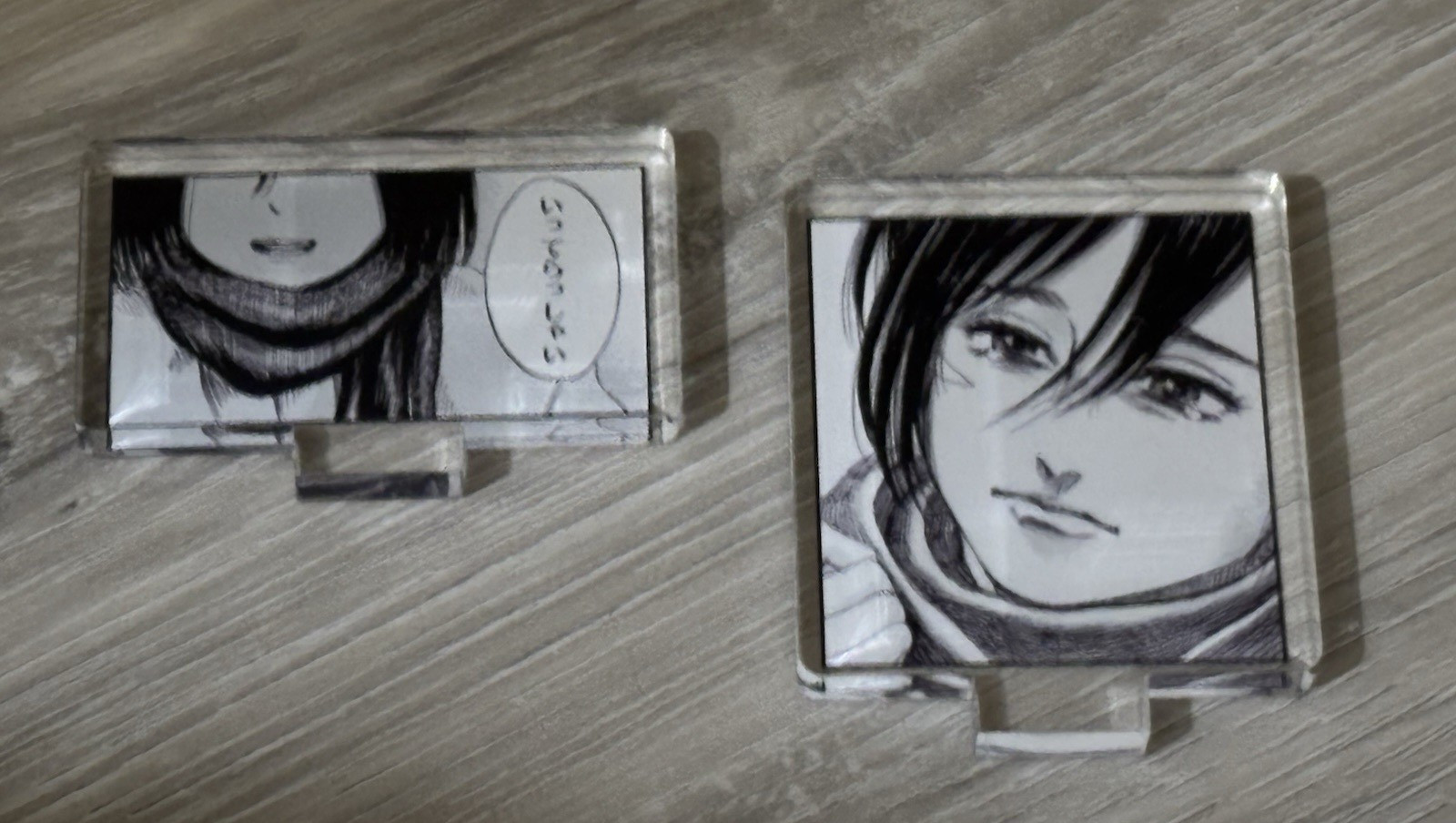 RARE – 2021 JP ANIQUE Attack on Titan MEMORIAL SERIES Mikasa Ackerman Acrylic