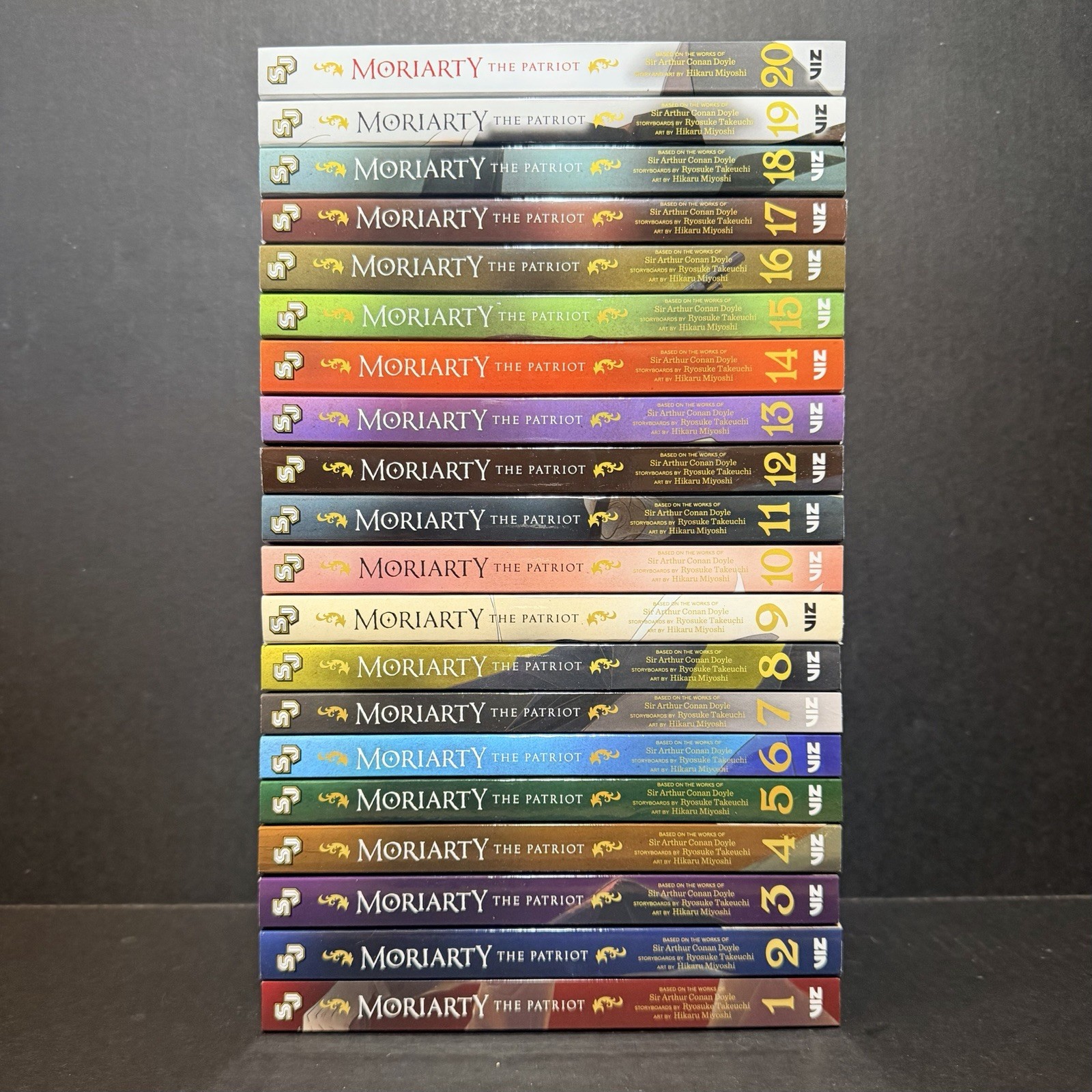 Moriarty The Patriot Manga Volumes 1-20 Brand New English Authentic US Viz Media