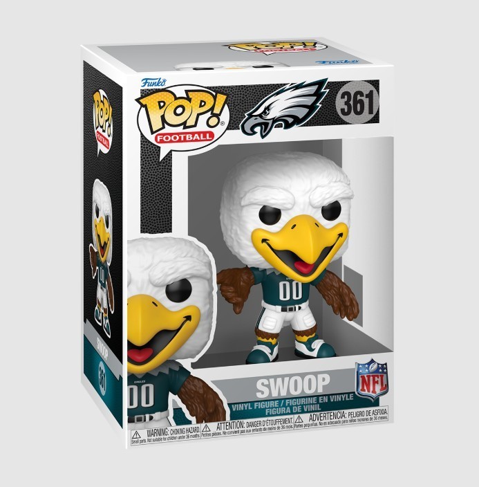 Funko Pop! NFL: Philadelphia Eagles, Mascot Swoop 361 – PRESALE