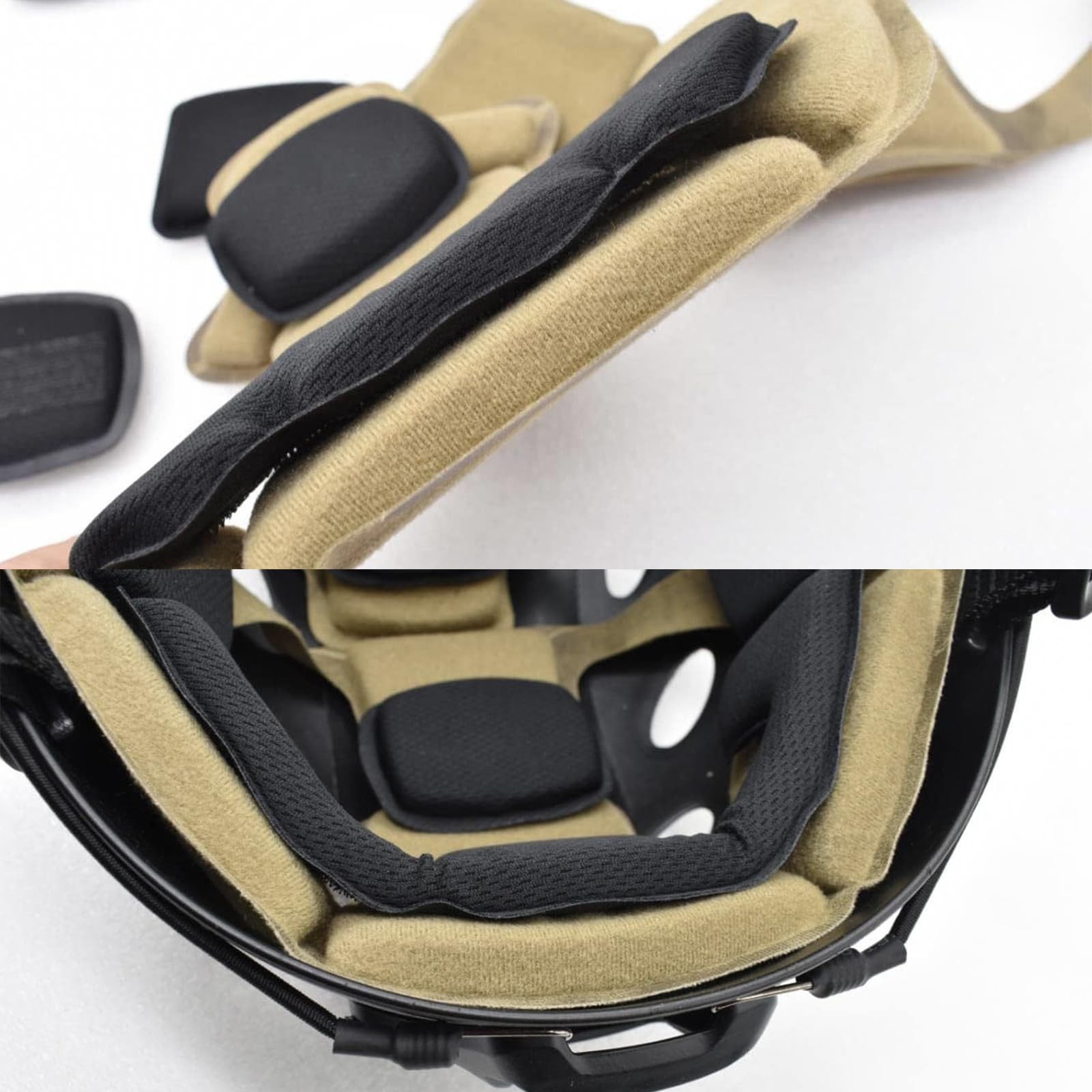 Universal Tactical Airsoft Outdoor Combat Internal Replacement Memory Foam Pa…