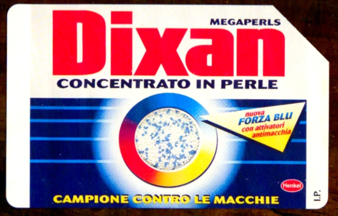 G 636 C&C 2694 Used Telephone Card Dixan Megaperls 5.000 L