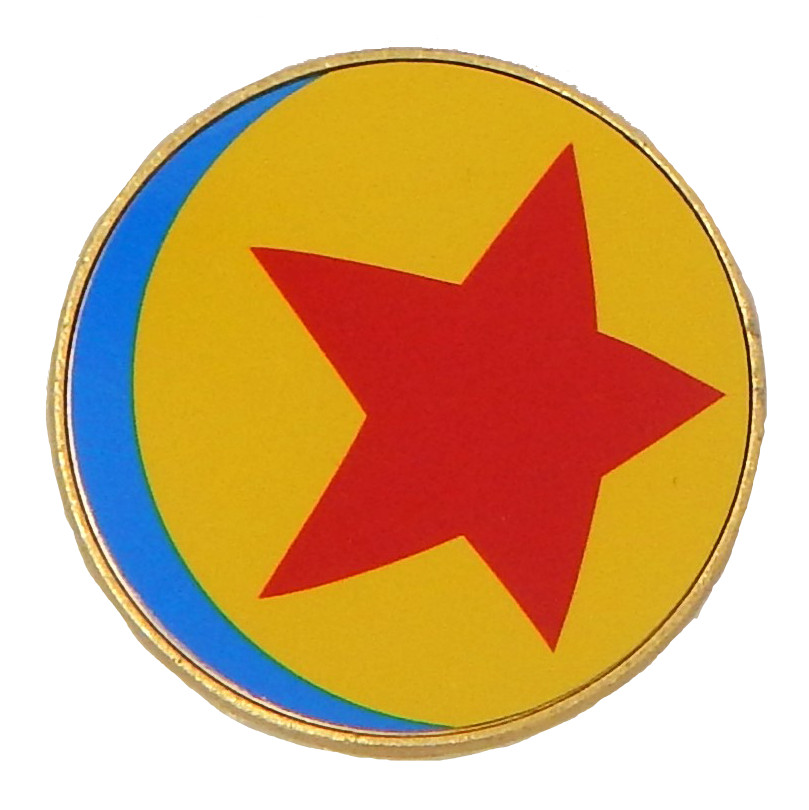 Toy Story Pixar Luxo Ball Yellow Blue Red Large Individual Disney Trade Pin New